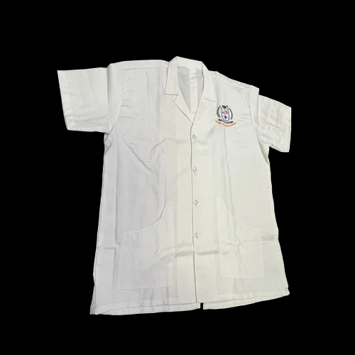 White School Lab Coat - Design: Standard