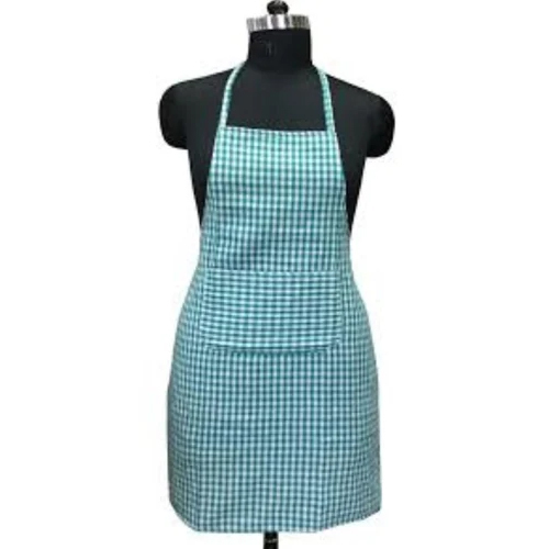 Polyester Cotton Apron - Color: Green