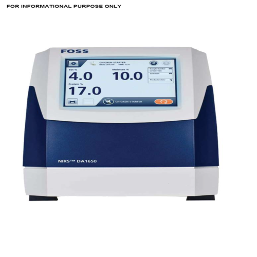 Foss Nirs Tm Da1650 Bone Meal Fat, Moisture And Protein Analyzer
