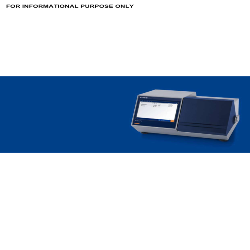 Foss Food Scan TM 2 Fish, Meat Analyzer