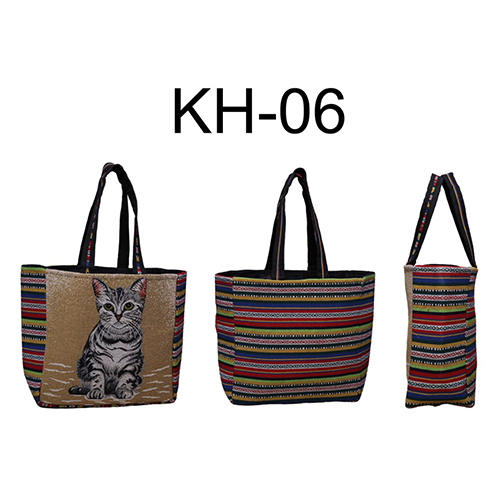 Kh-06 Embroidery Shoulder Bag - Color: Multi Colour