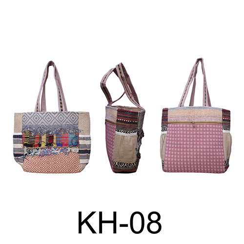 Kh-08 Embroidery Shoulder Bag - Color: Multi Colour
