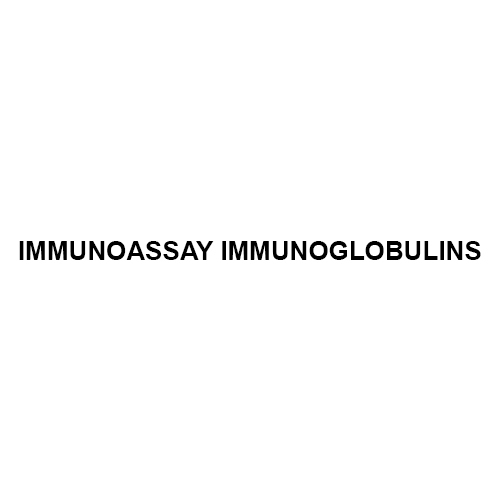 Immunoassay Immunoglobulins