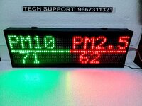 Air Quality Display System with ( PM2.5 and PM10 )