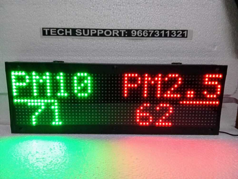 Air Quality Display System With ( Pm2.5 And Pm10 )