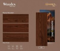 Wooden plank ceramic tiles 200x600