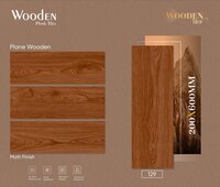 Wooden plank ceramic tiles 200x600