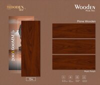 Wooden plank ceramic tiles 200x600