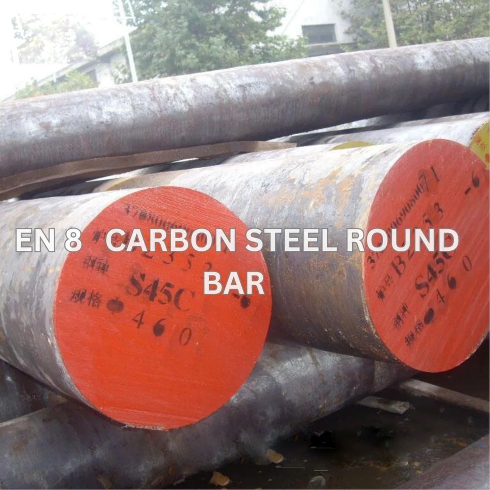 En8 Steel Rolled Round Bar