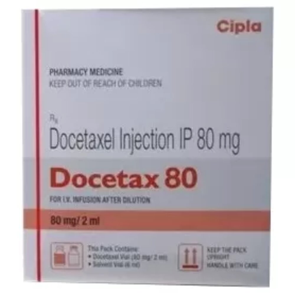 Docetax Docetaxel Injection 80 mg