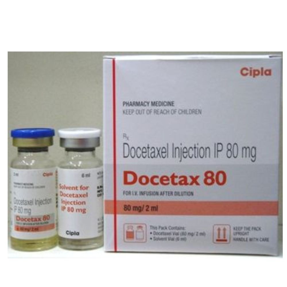 Docetax Docetaxel Injection 80 Mg - Origin: India