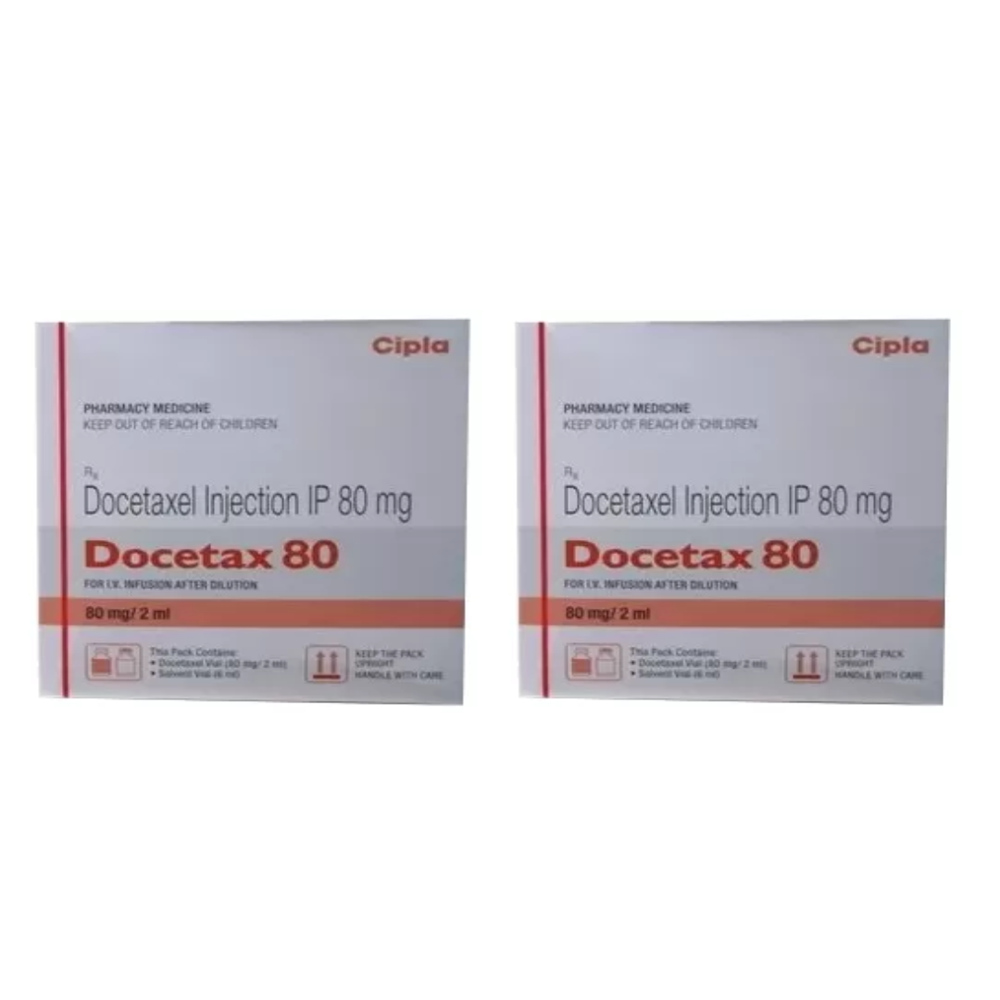 Docetax Docetaxel Injection 80 Mg - Origin: India