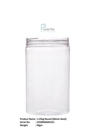 Round Jar - Color: Transparent