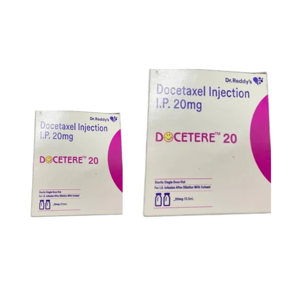 Docetere  Docetaxel Injection 120 mg 