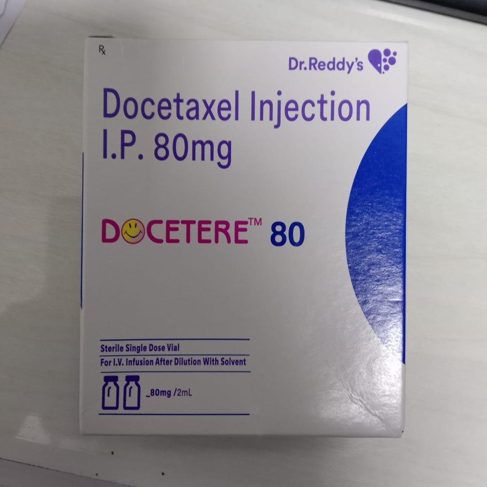 Docetere  Docetaxel Injection 80 mg