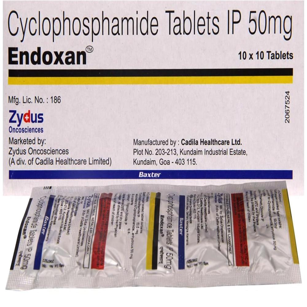 Endoxan  Cyclophosphamide  Tablet  50Mg - Dosage Form: Injection