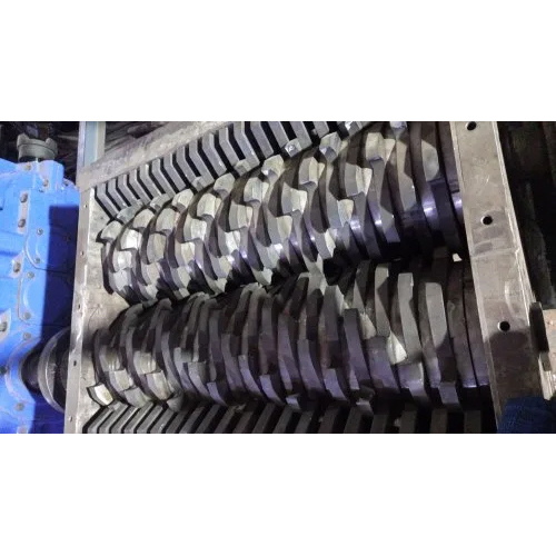 Municipal Solid Waste Twin Shaft Shredder