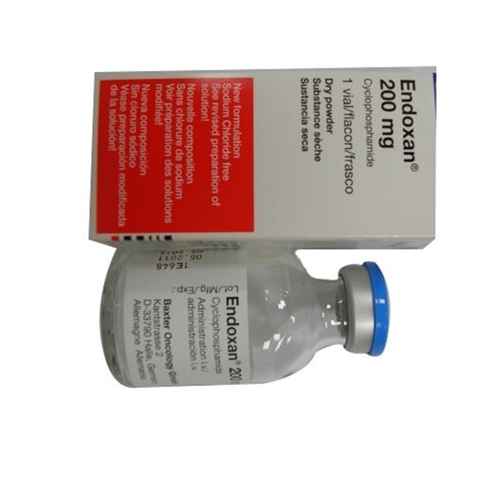 Endoxan Cyclophosphamide Injection 200 Mg - Origin: India