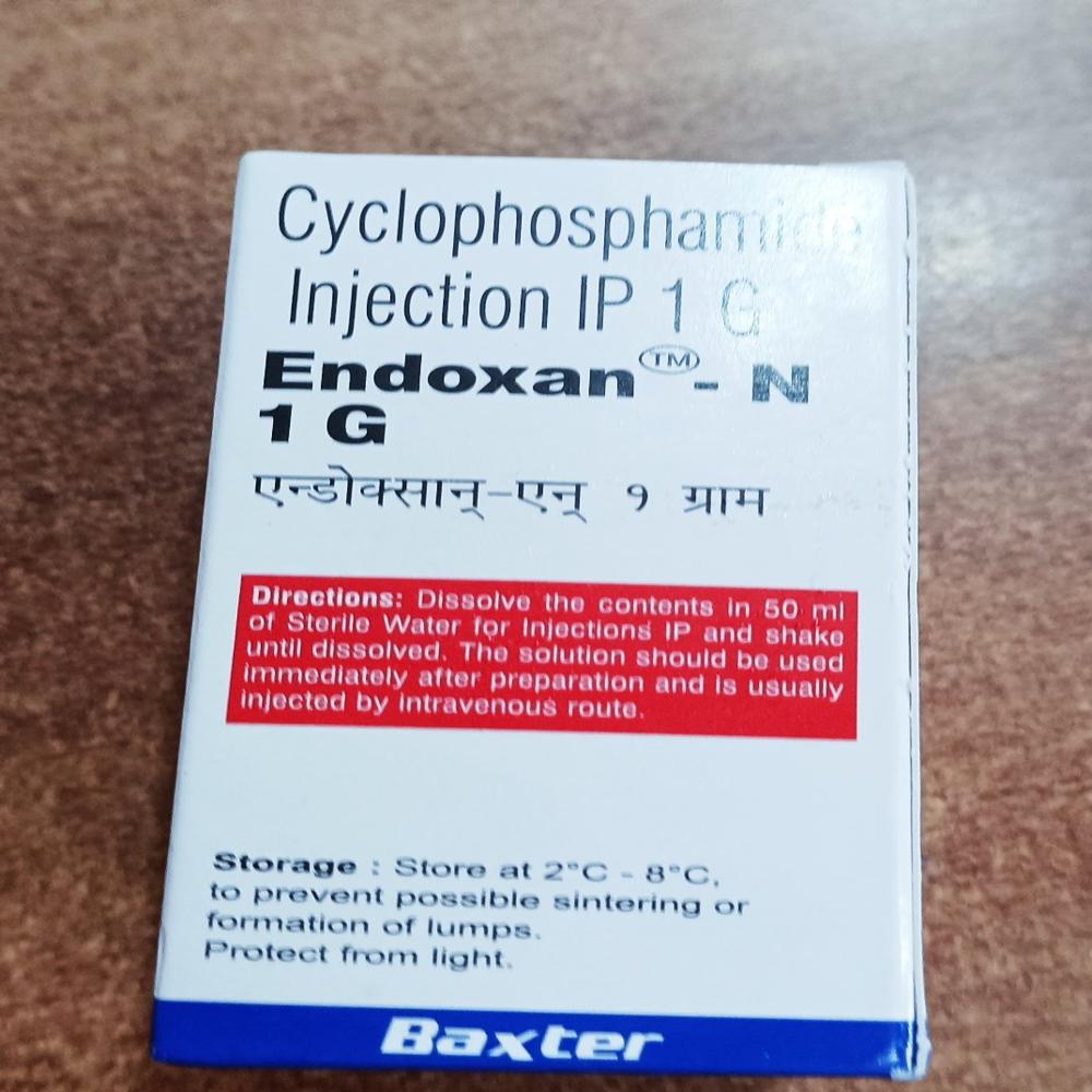 Endoxan N Cyclophosphamide Injection 1gm - Origin: India