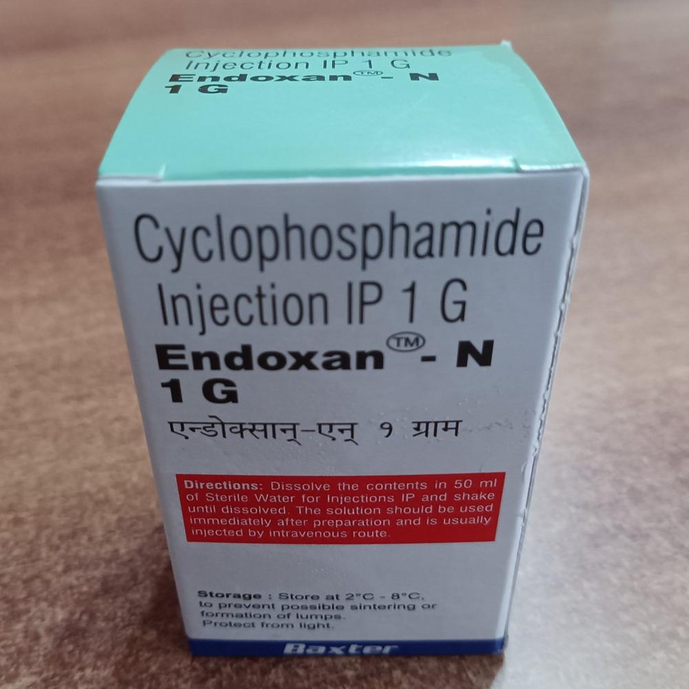 Endoxan N Cyclophosphamide Injection 1gm - Origin: India