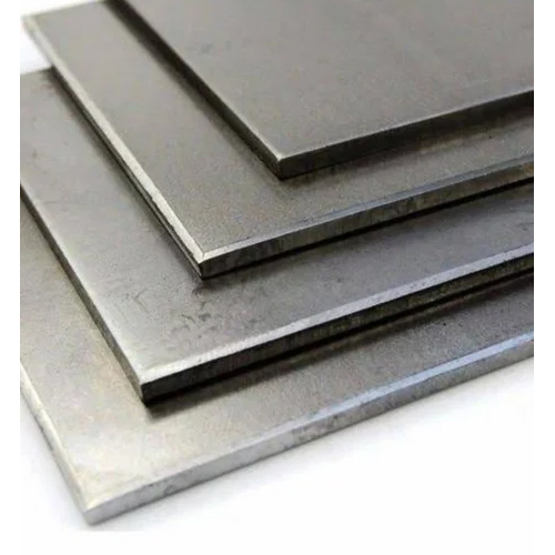 High Tensile Steel Plate - Mild Steel, Standard Size, Rectangular Shape, Silver Color | Grade A, Durable and Corrosion-Resistant Design