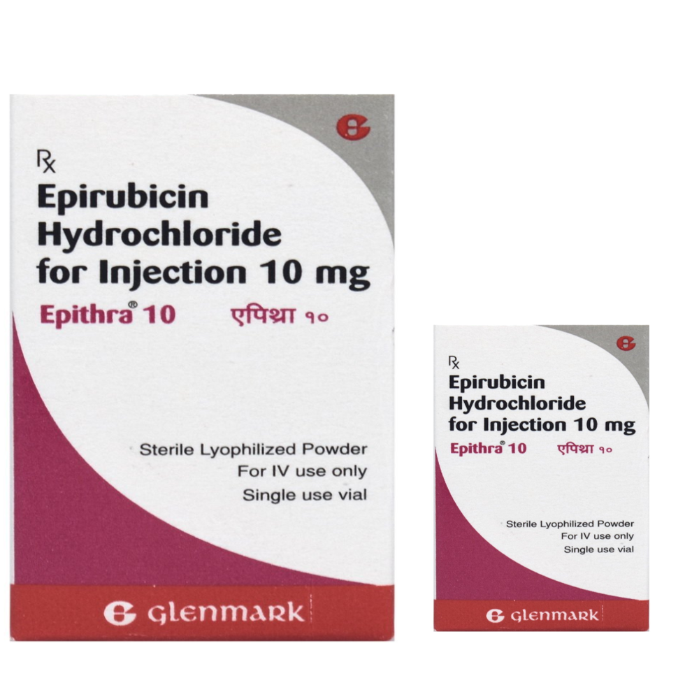 Epithra Epirubicin Injection 100 Mg - Origin: India