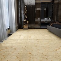 Self Adhesive Wall Tiles Waterproof Marble Finish Vinyl Wallpaper Sheet