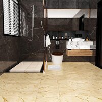 Self Adhesive Wall Tiles Waterproof Marble Finish Vinyl Wallpaper Sheet
