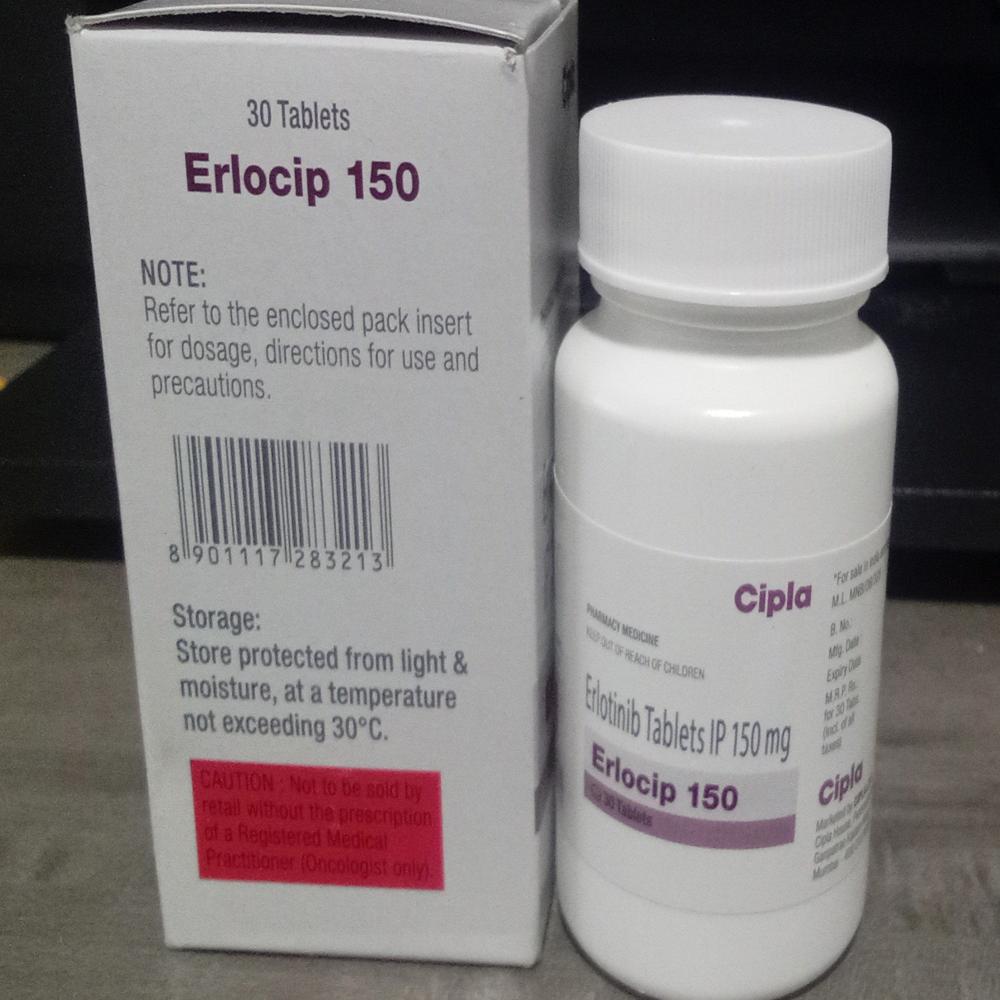 Erlocip  Erlotinib Tablet 150 mg