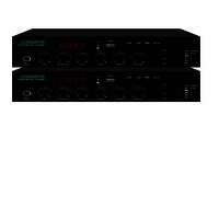 Commercial Public Addressing System Mp60ub - Color: Black