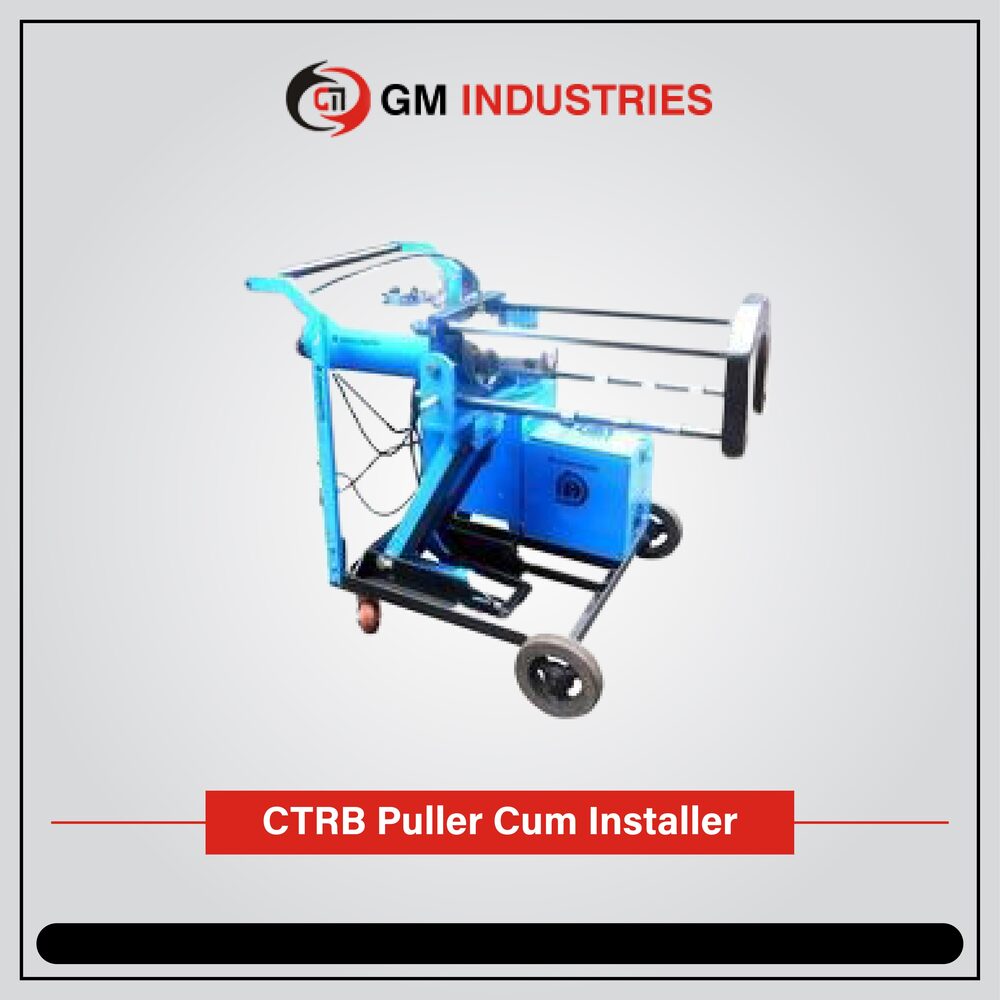 Black Hydraulic Puller With Inbuilt Pump