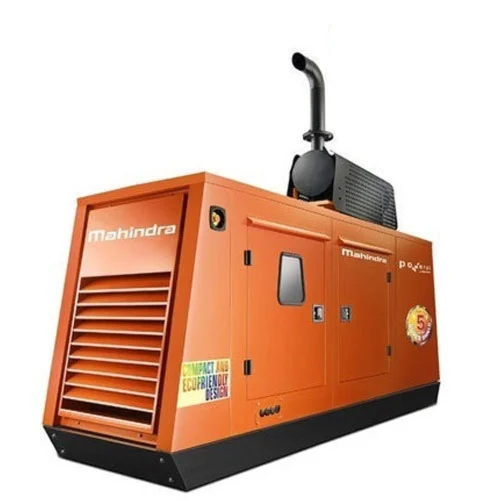 180 Kva Mahindra Diesel Generator Set - Color: Red