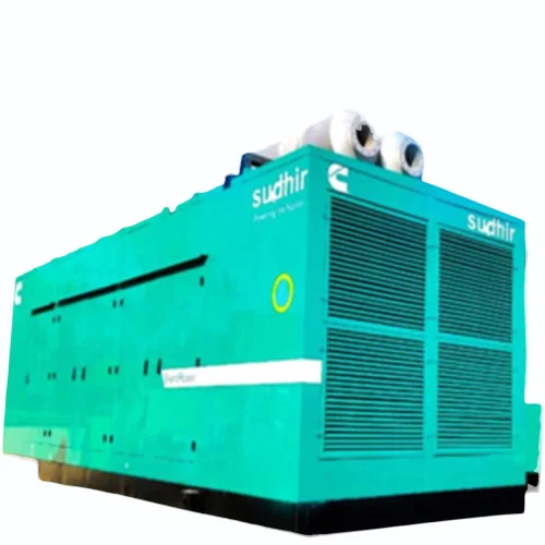 Cummins 625Kva Diesel Generator Set - Color: Green