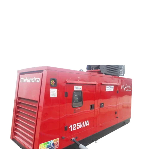 125 Kva Diesel Generator Set - Color: Red