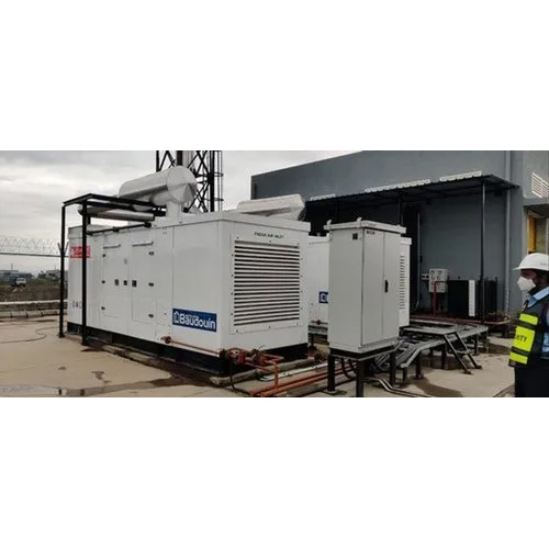 Baudouin 625Kva Diesel Generator Set - Color: White