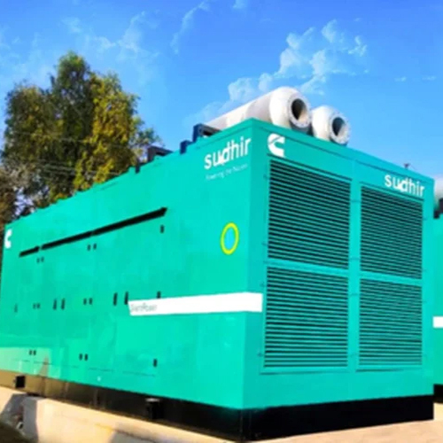 Cummins 1250Kva Diesel Generator Set - Color: Green
