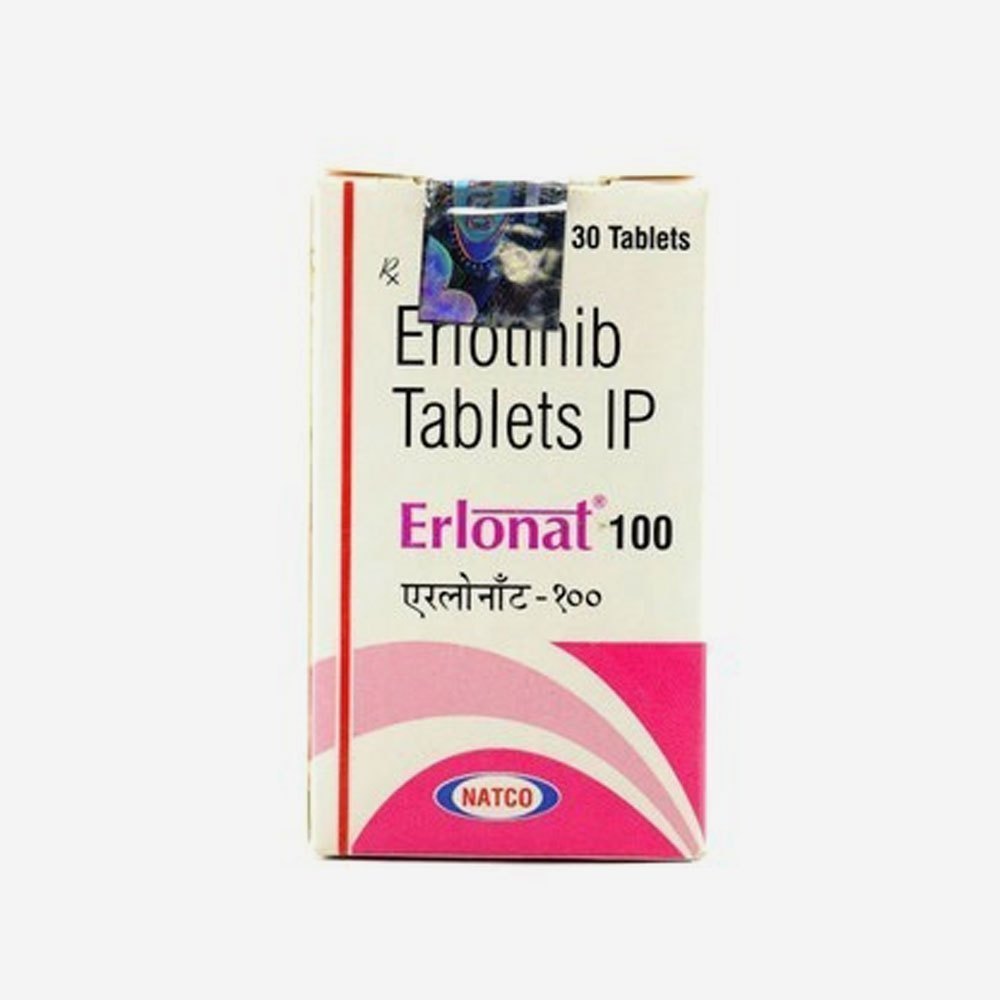Erlonat Erlotinib Tablet 100 mg