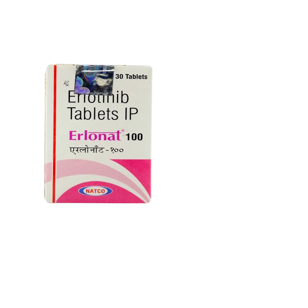Erlonat Erlotinib Tablet 100 mg