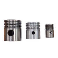 Air Compressor Piston - Color: Silver