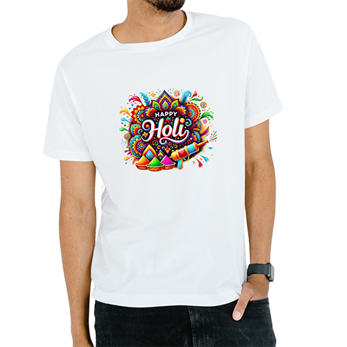 Holi Printed T Shirt