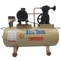 Single Stage Reciprocating Air Compressor - Color: Cream