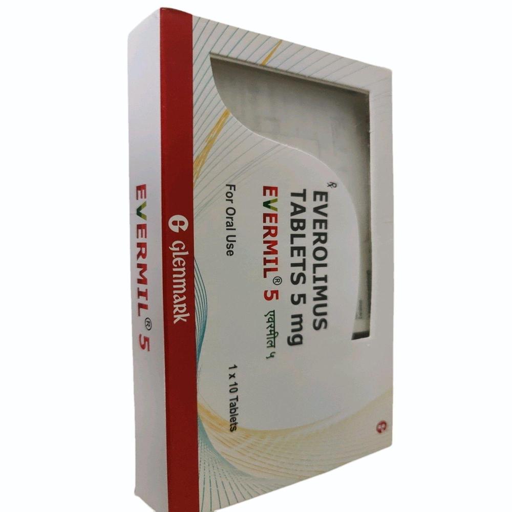 Evermil Everolimus Tablet 5 MG