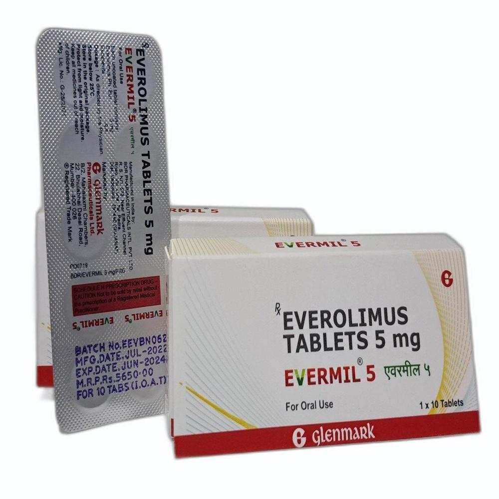 Evermil Everolimus Tablet 5 MG