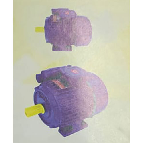 Bi-1-C 1Hp Casting Body Electric Motor - Color: Blue