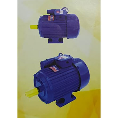 Bi-2-C 2Hp Casting Body Electric Motor - Color: Blue