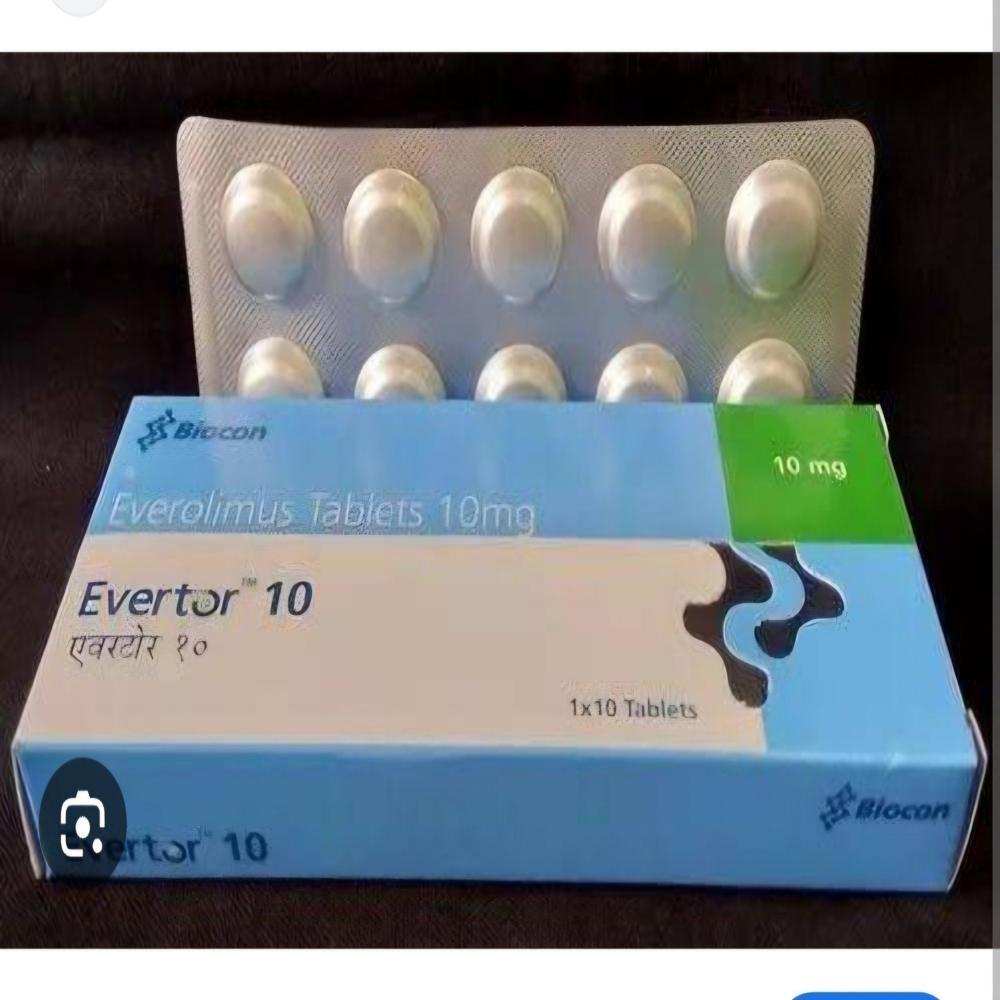 evertor Everolimus Tablets 10 Mg