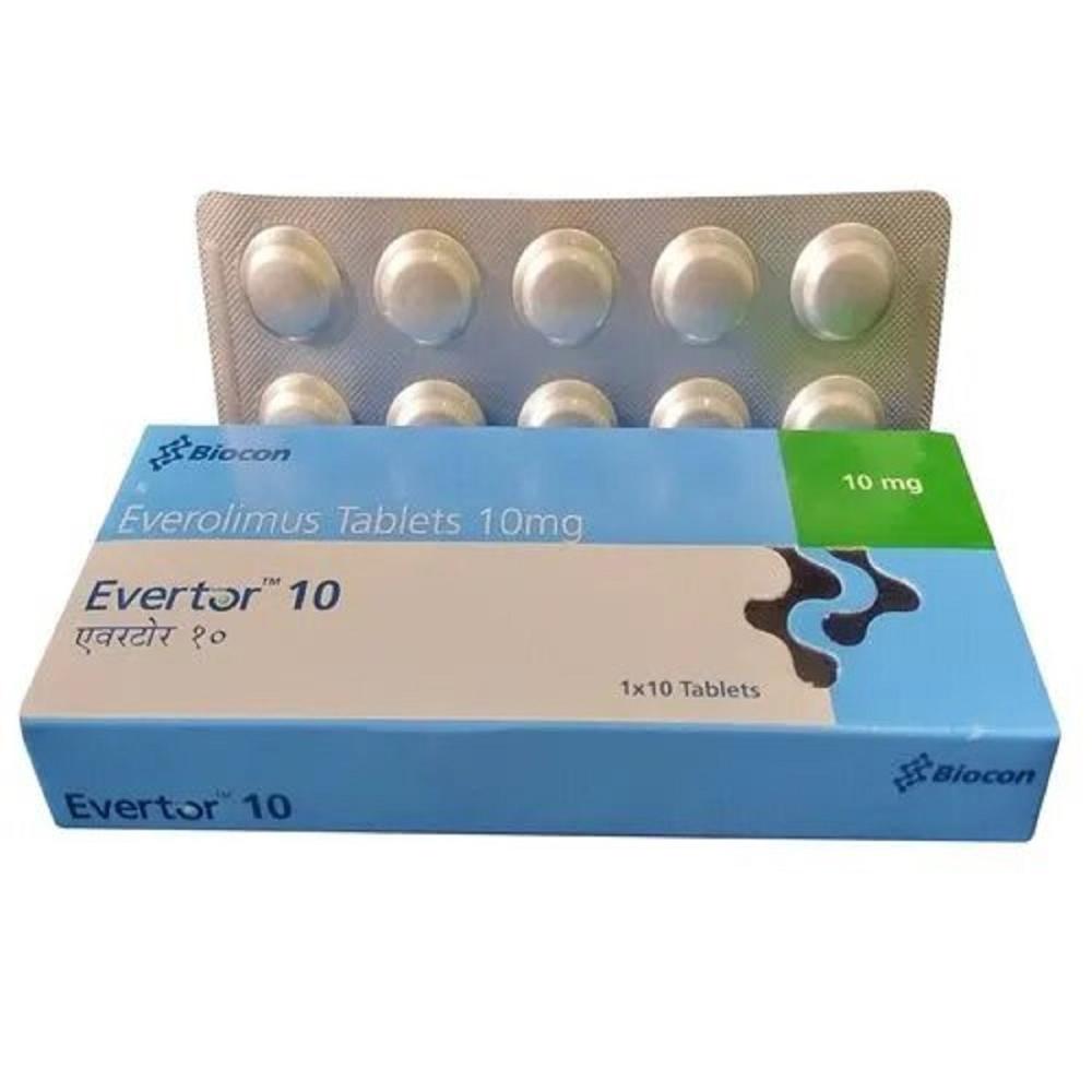 evertor Everolimus Tablets 10 Mg