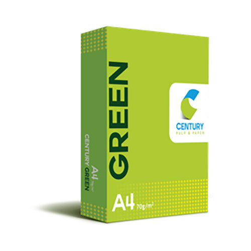 A4 Century Green Copier Paper - Color: White