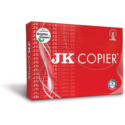 A4 Jk Red Copier Paper - Color: White