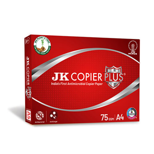 A4 Jk Red Copier Plus Paper - Color: White